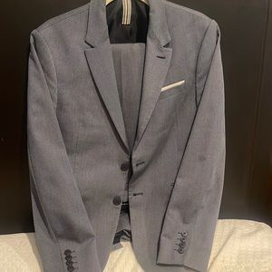 Zara Mens  slim full suit jacket and pants